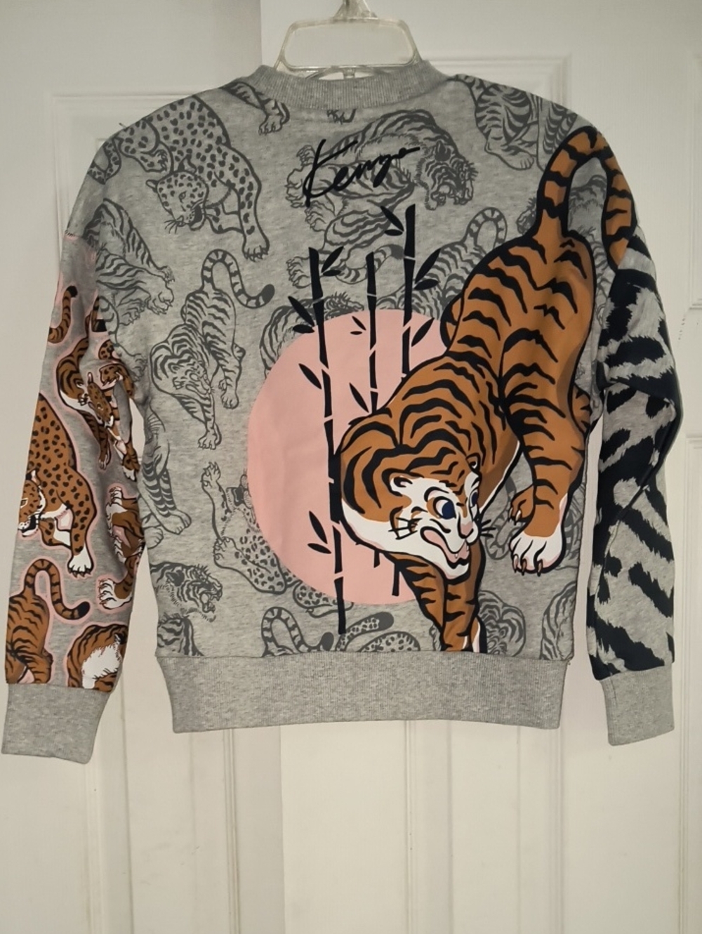 Kenzo Kid's Tiger Print Sweatshirt Size 12 NWT - Picture 5 of 5